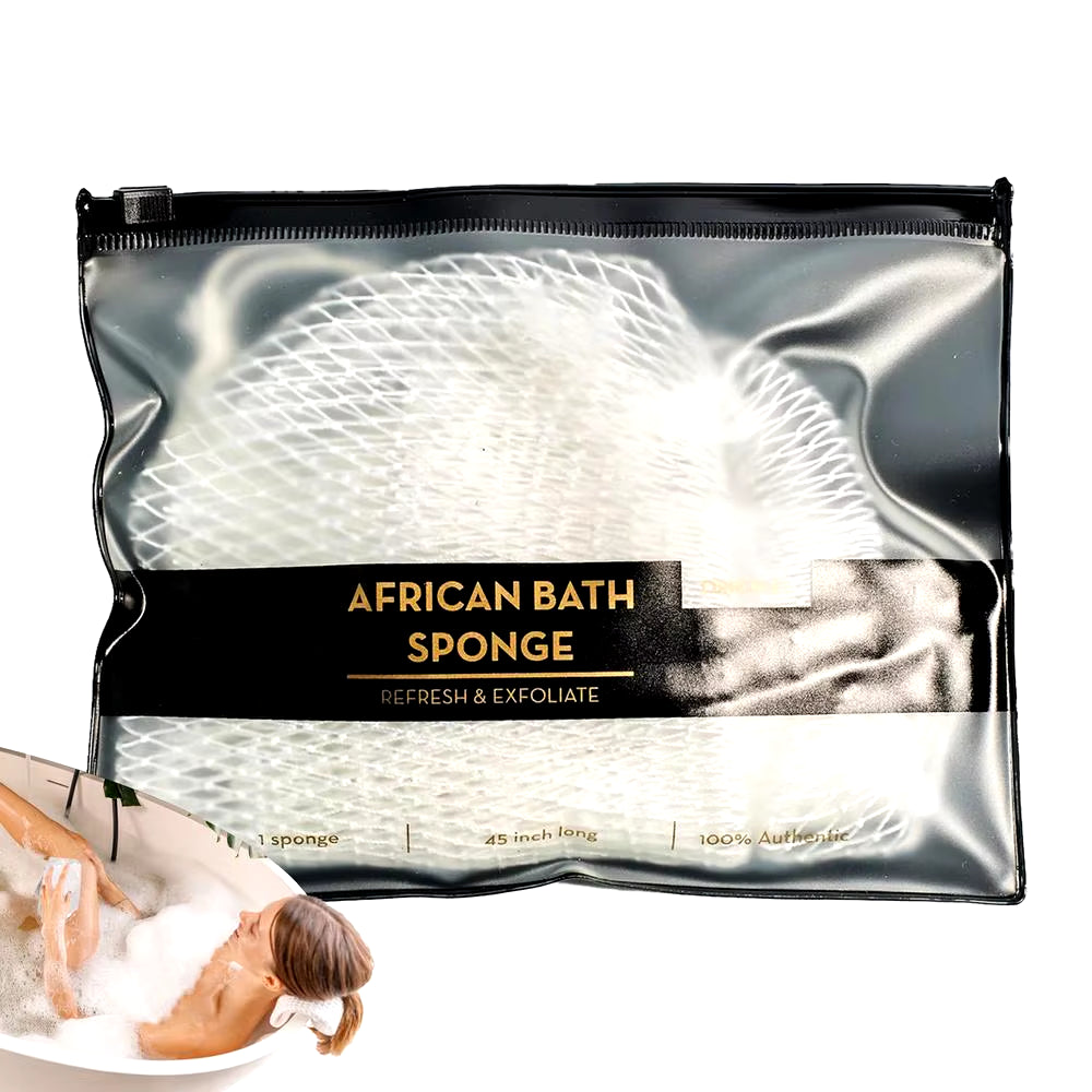 African Sponge Net Colorful Net Sponge Body Exfoliator Shower Accessories Long Net Shower Body Scrubber African Scrubbing Long